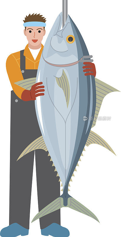 漁師　水産業　マグロ漁師